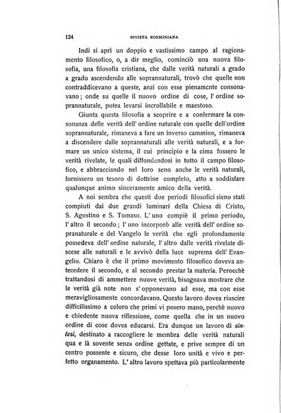 Rivista rosminiana periodico mensile