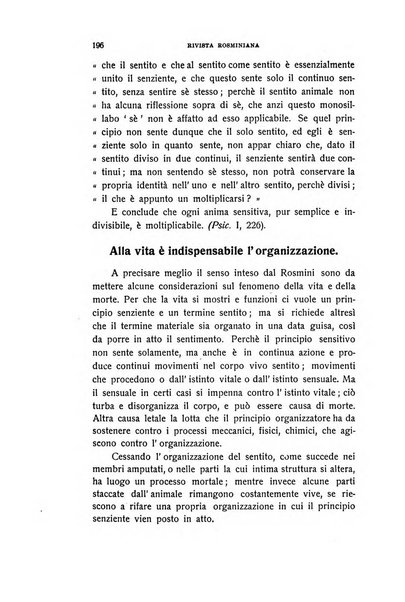 Rivista rosminiana periodico mensile