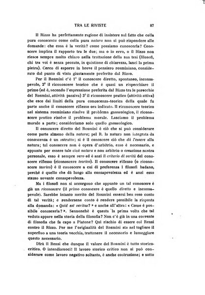 Rivista rosminiana periodico mensile