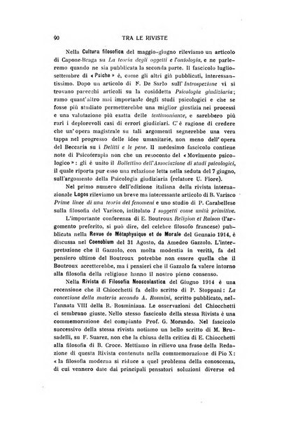 Rivista rosminiana periodico mensile