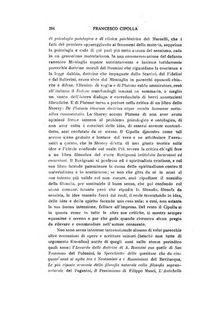 Rivista rosminiana periodico mensile