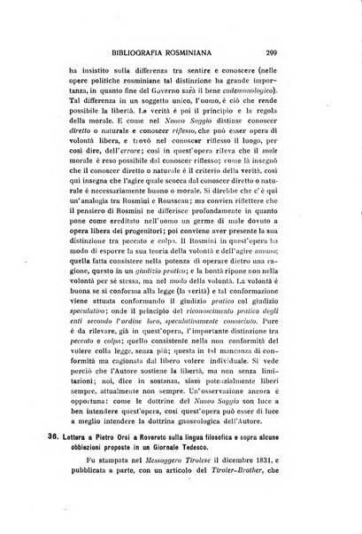 Rivista rosminiana periodico mensile