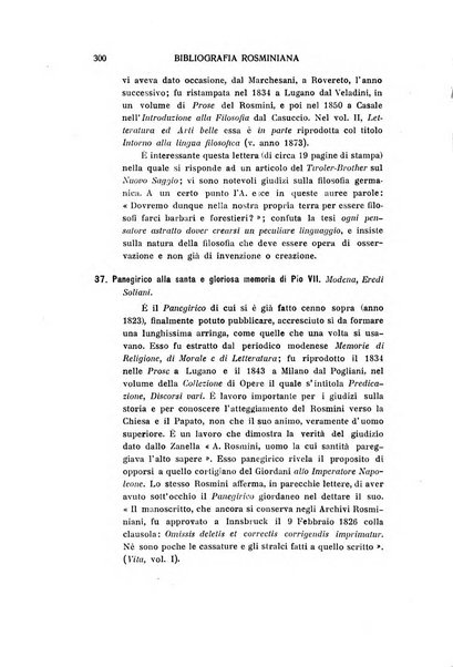 Rivista rosminiana periodico mensile