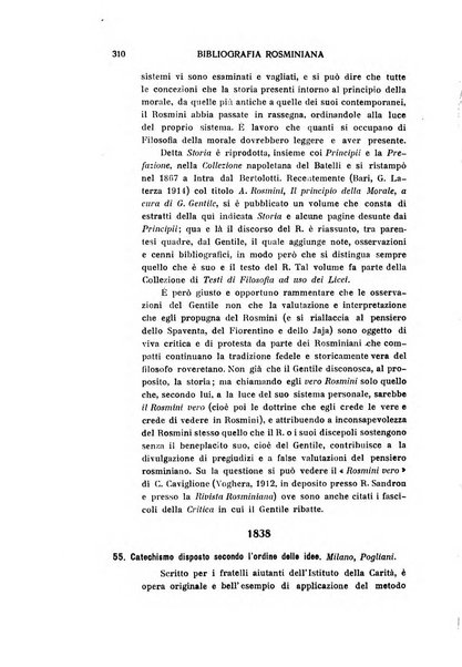 Rivista rosminiana periodico mensile