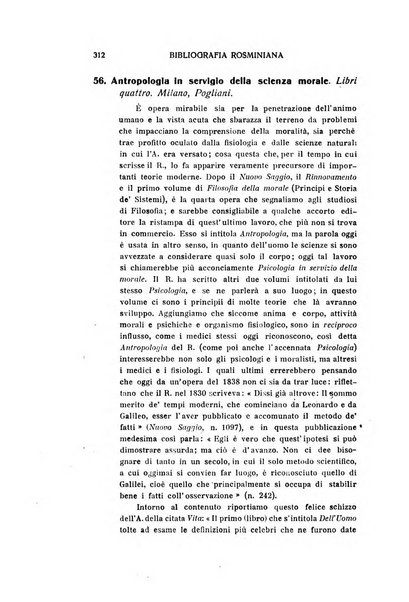 Rivista rosminiana periodico mensile