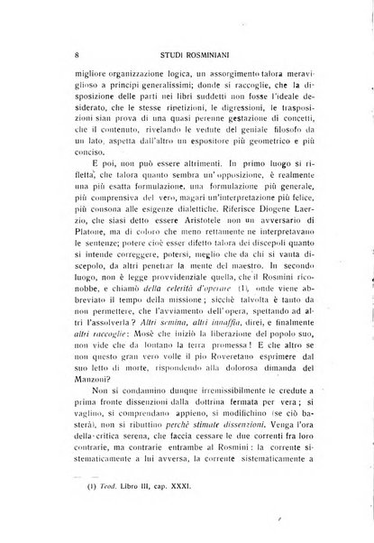 Rivista rosminiana periodico mensile