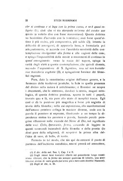 Rivista rosminiana periodico mensile