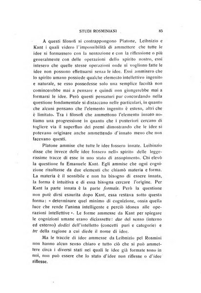 Rivista rosminiana periodico mensile