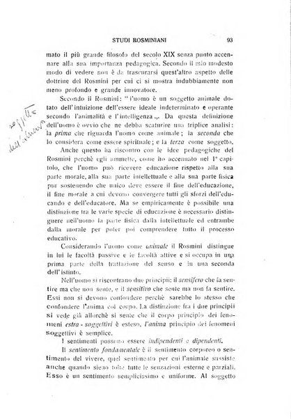 Rivista rosminiana periodico mensile