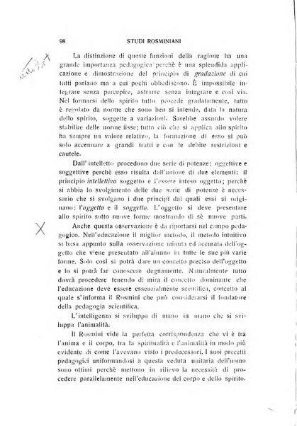 Rivista rosminiana periodico mensile