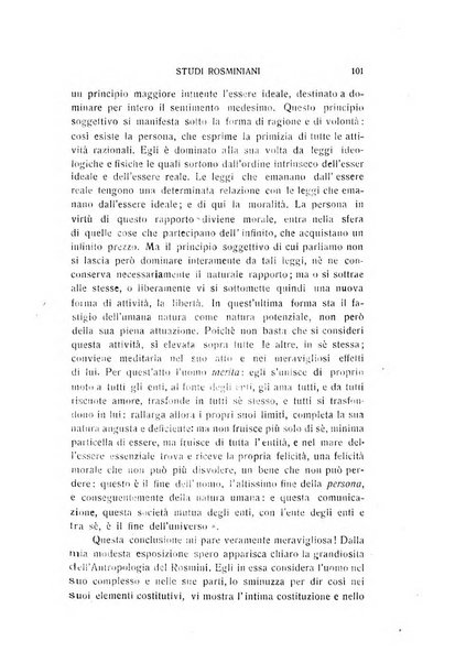 Rivista rosminiana periodico mensile