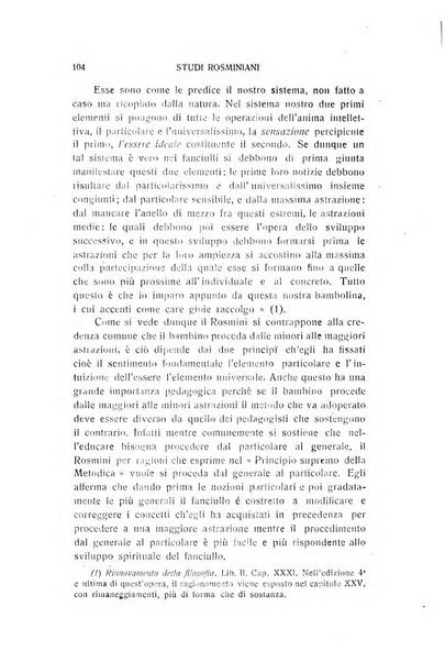 Rivista rosminiana periodico mensile