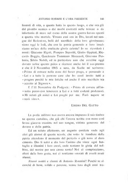 Rivista rosminiana periodico mensile