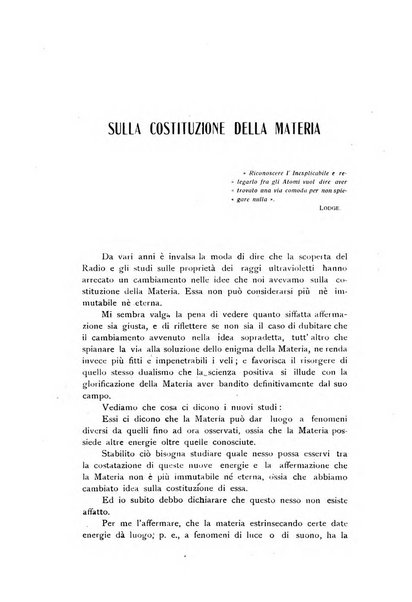 Rivista rosminiana periodico mensile