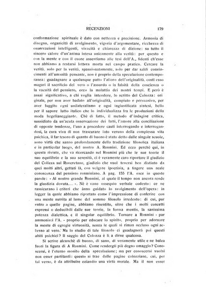 Rivista rosminiana periodico mensile