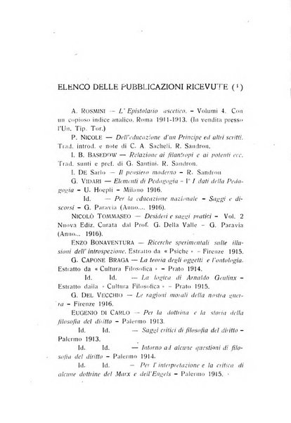 Rivista rosminiana periodico mensile