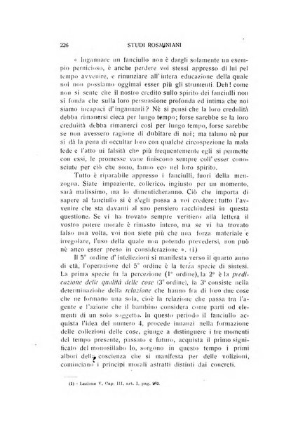 Rivista rosminiana periodico mensile