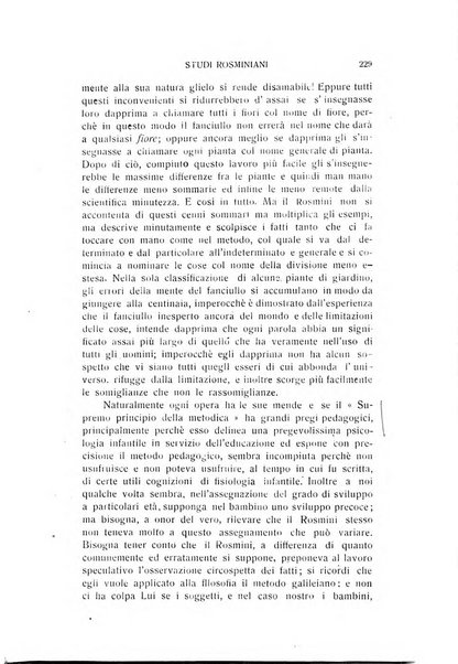 Rivista rosminiana periodico mensile