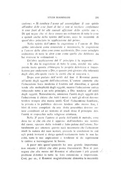 Rivista rosminiana periodico mensile