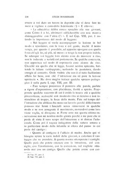 Rivista rosminiana periodico mensile