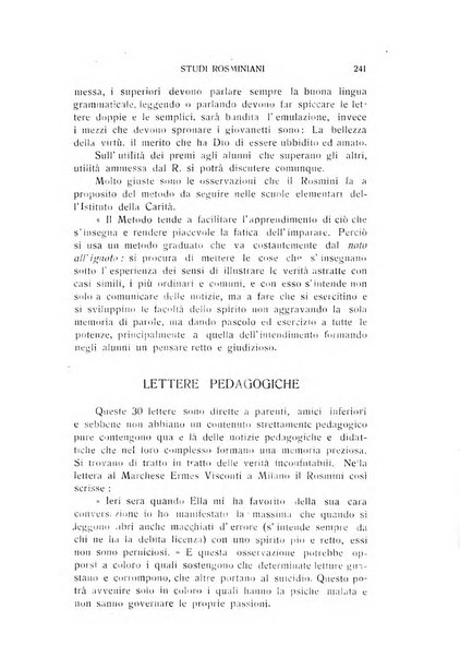 Rivista rosminiana periodico mensile