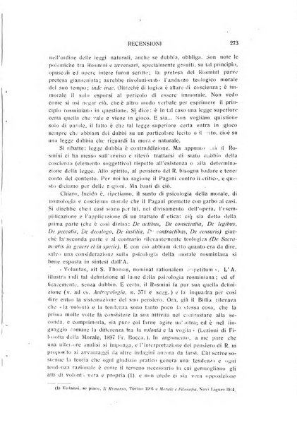 Rivista rosminiana periodico mensile