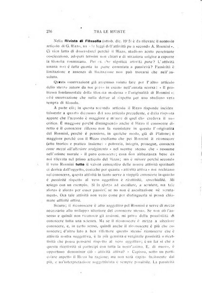 Rivista rosminiana periodico mensile