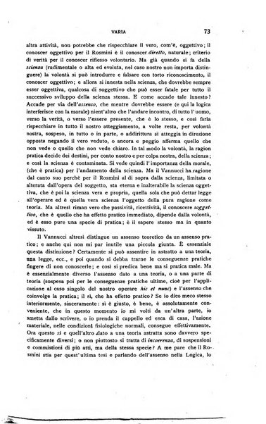 Rivista rosminiana periodico mensile