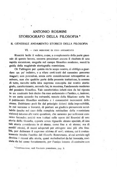 Rivista rosminiana periodico mensile