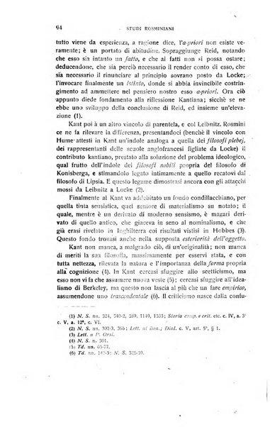 Rivista rosminiana periodico mensile