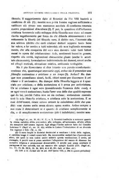 Rivista rosminiana periodico mensile