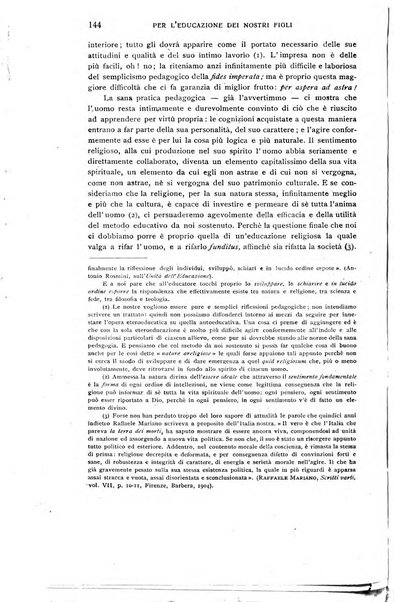 Rivista rosminiana periodico mensile