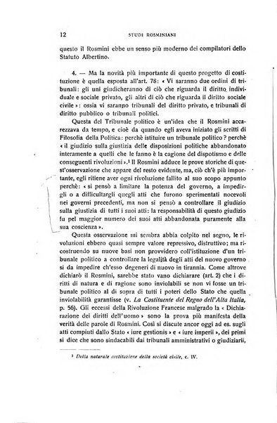 Rivista rosminiana periodico mensile