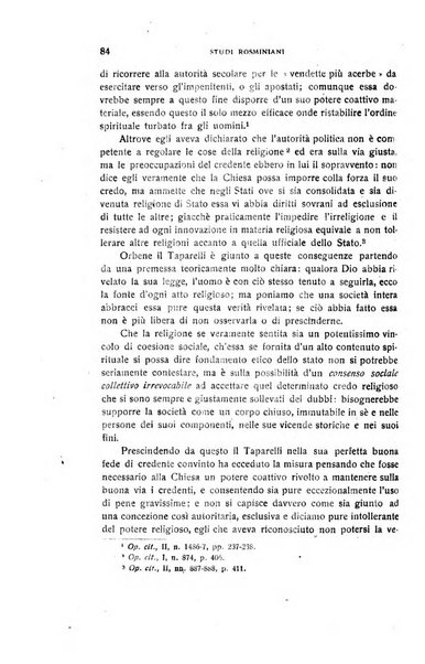 Rivista rosminiana periodico mensile