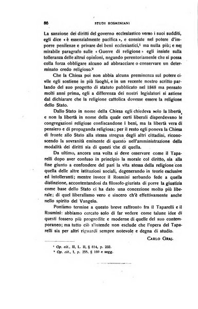 Rivista rosminiana periodico mensile