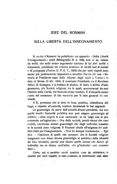 Rivista rosminiana periodico mensile