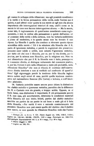 Rivista rosminiana periodico mensile