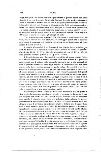 Rivista rosminiana periodico mensile