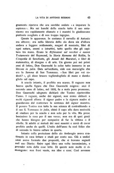 Rivista rosminiana periodico mensile