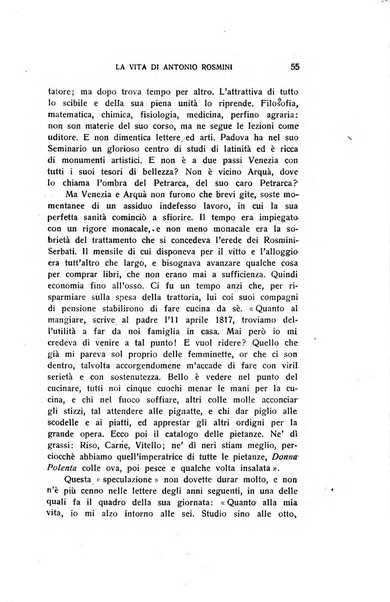 Rivista rosminiana periodico mensile