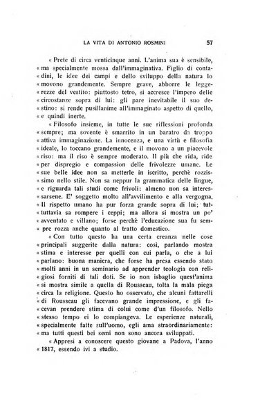 Rivista rosminiana periodico mensile