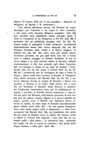 Rivista rosminiana periodico mensile