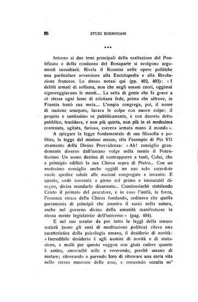 Rivista rosminiana periodico mensile