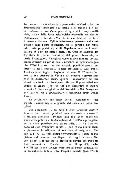 Rivista rosminiana periodico mensile