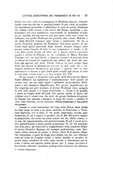 Rivista rosminiana periodico mensile