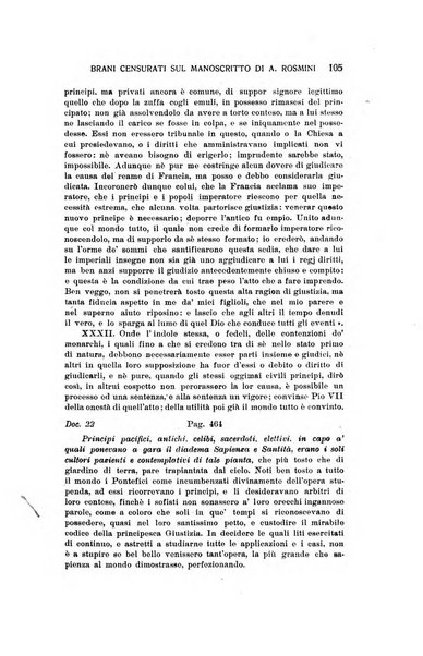 Rivista rosminiana periodico mensile