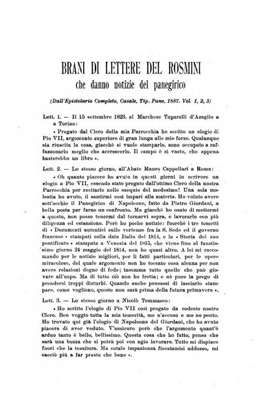 Rivista rosminiana periodico mensile