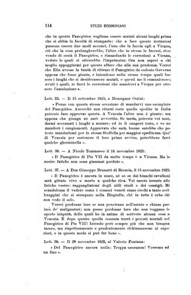 Rivista rosminiana periodico mensile