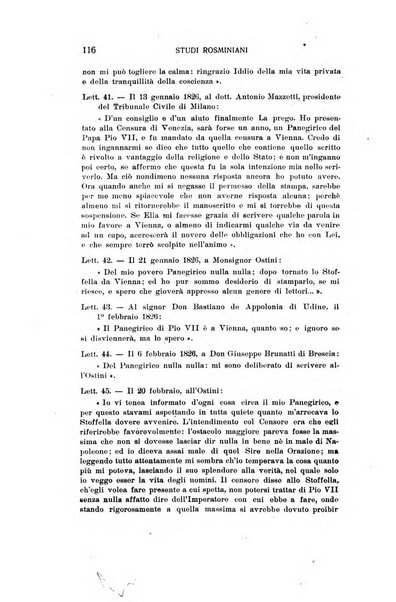 Rivista rosminiana periodico mensile