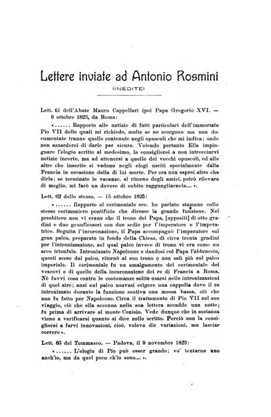 Rivista rosminiana periodico mensile